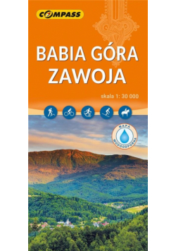 Mapa - Babia Góra Zawoja 1:30 000