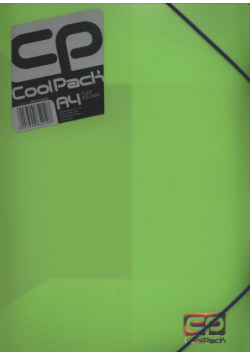 Teczka z gumką A4 Cool Pack Green Neon