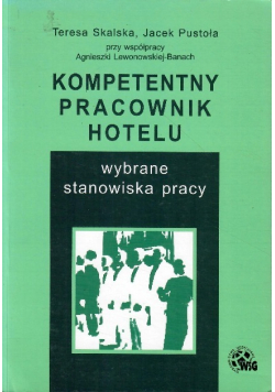 Kompetentny pracownik hotelu