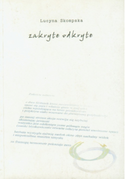 Zakryte odkryte
