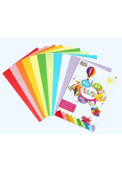 Blok kolorowych kartek A5/40K
