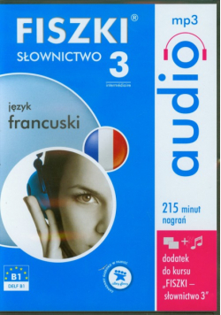 FISZKI audio Język francuski Słownictwo 3 CD