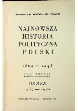 Najnowsza historia polityczna Polski okres 1939 1945