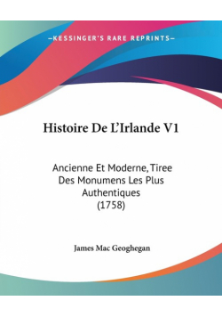 Histoire De L'Irlande V1
