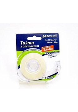 Taśma biurowa z obcinaczem 19mmx33m