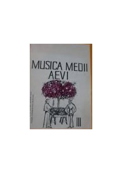 Musica Medii Aevi III