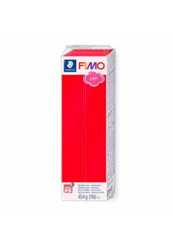 Masa termoutwardzalna Fimo 454g czerwony