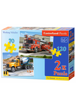 Puzzle Ciężarówki 70 i 120 2w1