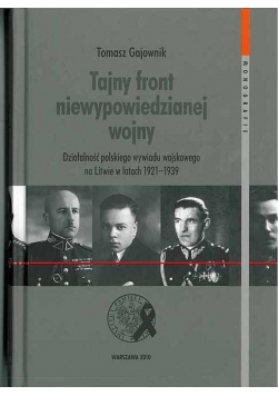 Tajny front niewypowiedzianej wojny