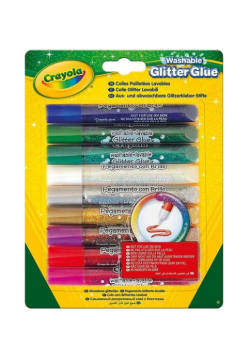 Crayola Klej brokatowy 9 sztuk