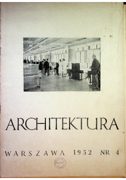 Architektura 4 / 1952