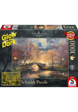 Puzzle 1000 Thomas Kinkade Jesień w Central Parku