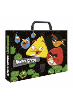Teczka twarda z rączką Angry Birds