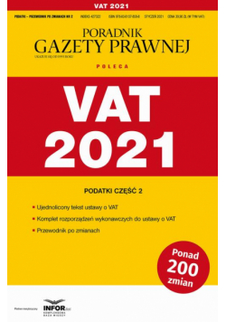Vat 2021 Podatki Część 2