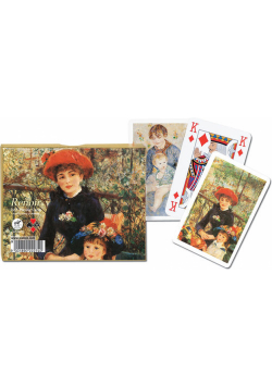 Karty do gry Piatnik 2 talie, Renoir, Swie Siostry