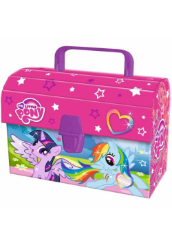 Kuferek kartonowy oklejany My Little Pony różowy