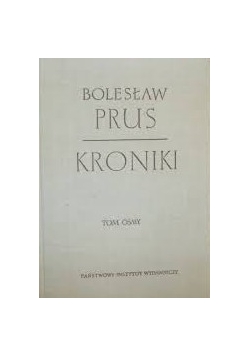 Kroniki, tom VIII