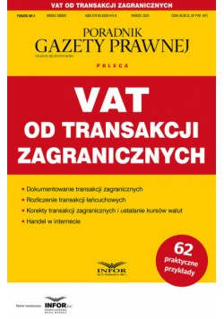 VAT od transakcji zagranicznych, Podatki 4/2024