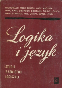 Logika i język