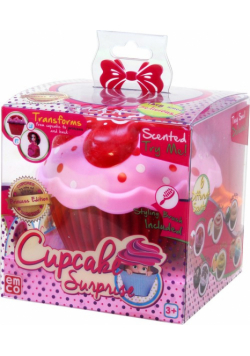 Cupcake Babeczka z niespodzianką Marilyn czerwono-różowa