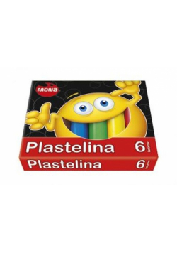 Plastelina Mona 6 kolorów