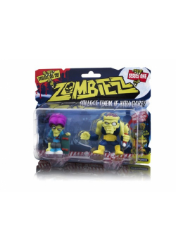 Figurki Zombiezz dwupak mix