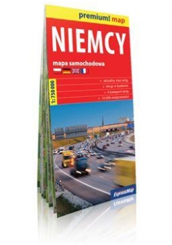 Premium!map Niemcy 1:750 000 mapa