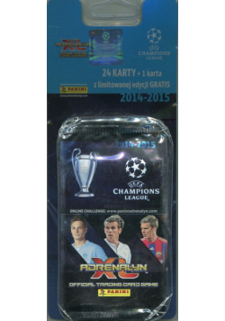 Adrenalyn XL Karty UEFA Champions League 2014-2015 24 karty + 1 gratis