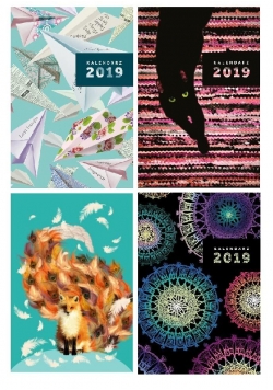 Kalendarz 2019 tygodniowy A6 Mix NARCISSUS