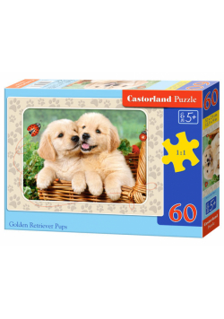 Puzzle Golden Retriever Pups 60