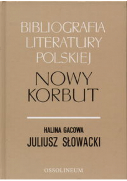 Bibliografia literatury polskiej  Nowy Korbut