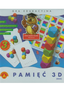 Pamięć 3 D maxi gra edukacyjna