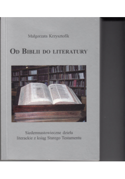 Od Biblii do literatury