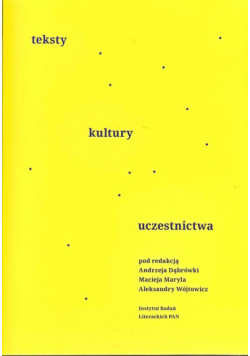 Teksty kultury uczestnictwa