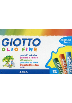 Giotto Pastele olejne 12 sztuk