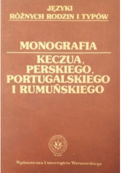 Monografia keczua perskiego portugalskiego i rumuńskiego