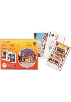 Karty do gry Piatnik 2 talie Tyrol