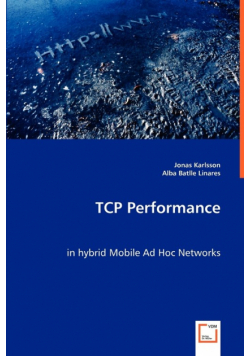 TCP Performance in hybrid Mobile Ad Hoc Networks