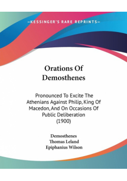 Orations Of Demosthenes