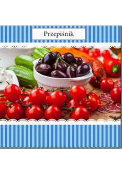 Przepiśnik niebieski paski