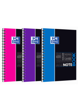 Kołonotatnik B5 80k kratka Oxford student notebook 1 szt. mix
