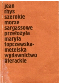 Jean rhys szerokie morze sargassowe