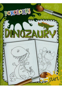 Dinozaury Pokoloruj