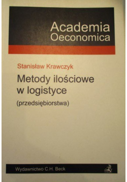 Metody ilościowe w logistyce
