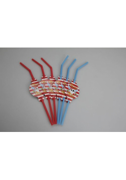 Słomka do napojów (26 cm) 12 sztuk