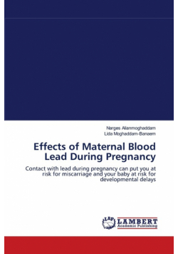 Effects of Maternal Blood Lead During Pregnancy
