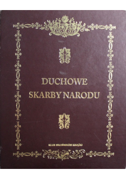 Duchowe skarby narodu zestaw 3 książek