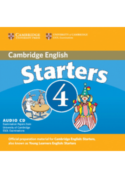 Cambridge English Starters 4 Audio CD