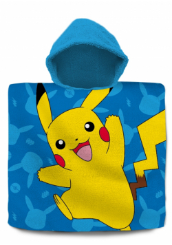 Poncho kąpielowe Pokemon 120x60 cm POK-532P