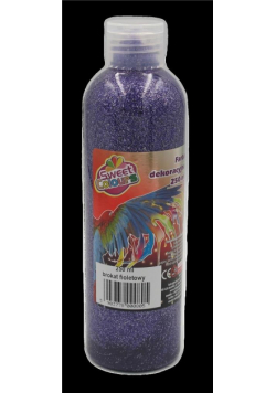 Farba dekoracyjna brokatowa fioletowa 250ml